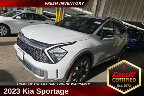Gray 2023 Kia Sportage X-Line for sale in Cedar Rapids, IA