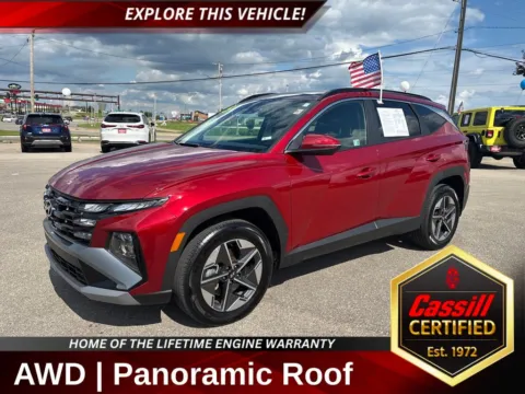 Red 2025 Hyundai Tucson Hybrid SEL Convenience for sale in Cedar Rapids, IA