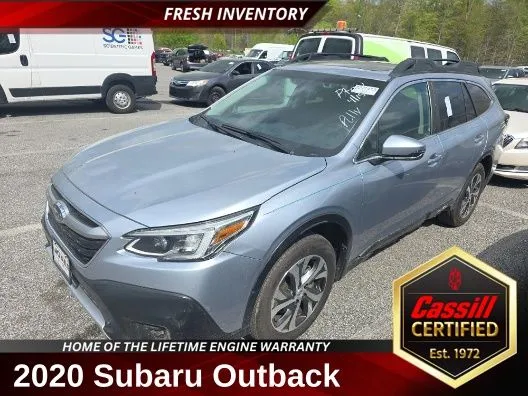 Silver 2020 Subaru Outback Limited for sale in Cedar Rapids, IA