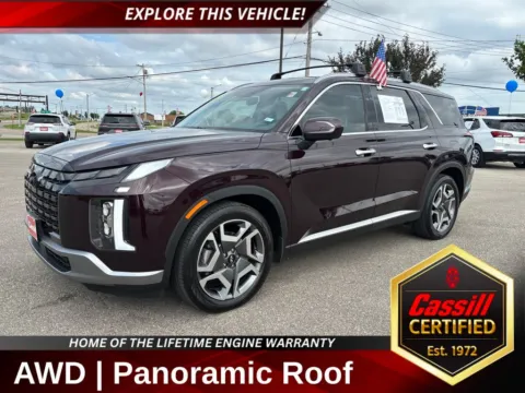 Red 2023 Hyundai Palisade Limited for sale in Cedar Rapids, IA