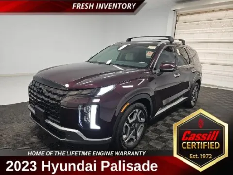 Red 2023 Hyundai Palisade Limited for sale in Cedar Rapids, IA