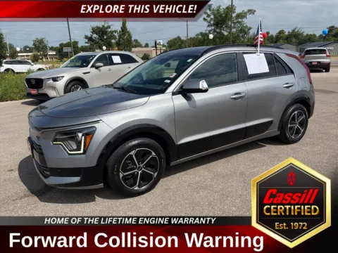 Gray 2023 Kia Niro SX for sale in Cedar Rapids, IA