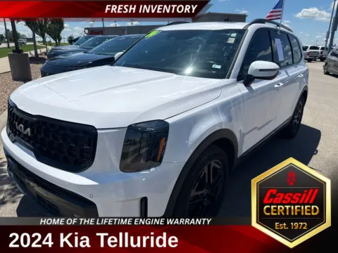 White 2024 Kia Telluride SX X-Line for sale in Cedar Rapids, IA