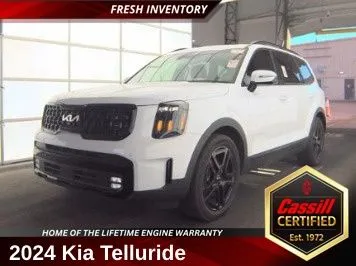 White 2024 Kia Telluride SX X-Line for sale in Cedar Rapids, IA