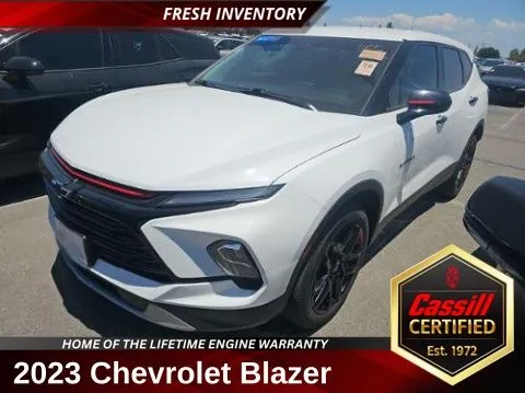 White 2023 Chevrolet Blazer LT for sale in Cedar Rapids, IA