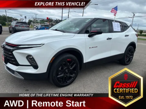 White 2023 Chevrolet Blazer LT for sale in Cedar Rapids, IA
