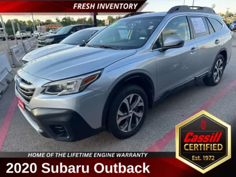 Silver 2020 Subaru Outback Limited for sale in Cedar Rapids, IA