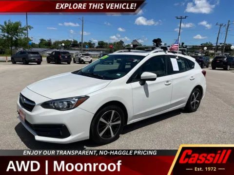 White 2020 Subaru Impreza Premium for sale in Cedar Rapids, IA