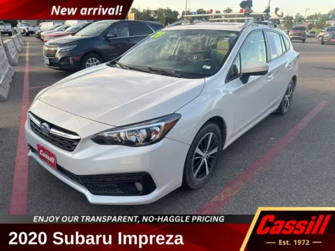 White 2020 Subaru Impreza Premium for sale in Cedar Rapids, IA