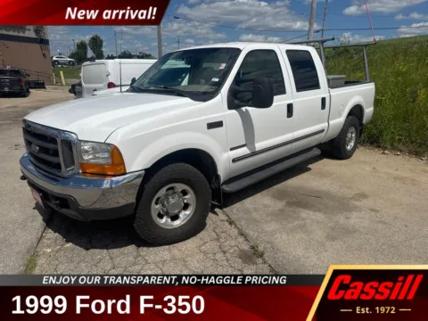 White 1999 Ford F-350SD Lariat for sale in Cedar Rapids, IA