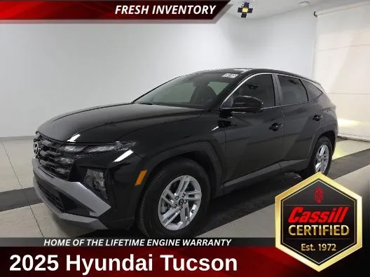 Black 2025 Hyundai Tucson SE for sale in Cedar Rapids, IA