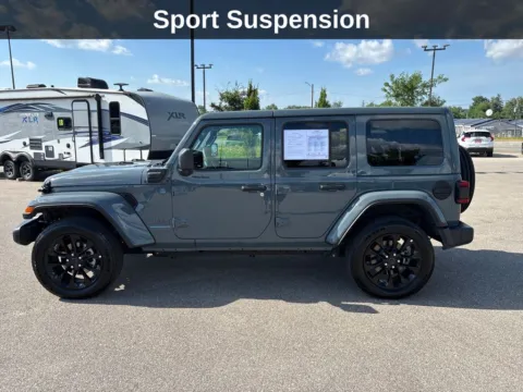 Photos of 2025 Jeep Wrangler Sahara 4xe for sale in Cedar Rapids, IA at Cassill Motors