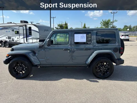 Photos of 2025 Jeep Wrangler Sahara 4xe for sale in Cedar Rapids, IA at Cassill Motors