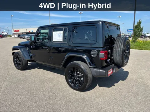 Another view of 2025 Jeep Wrangler Sahara 4xe for sale in Cedar Rapids, IA at Cassill Motors