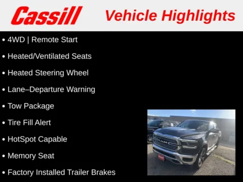 Another view of 2020 Ram 1500 Laramie for sale in Cedar Rapids, IA at Cassill Motors