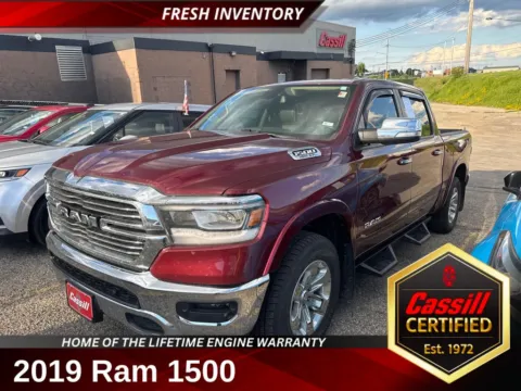 Red 2019 Ram 1500 Laramie for sale in Cedar Rapids, IA