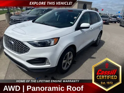 White 2024 Ford Edge SEL for sale in Cedar Rapids, IA