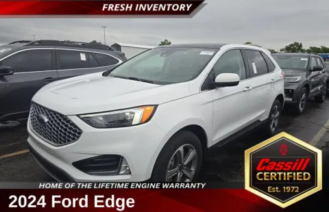 White 2024 Ford Edge SEL for sale in Cedar Rapids, IA