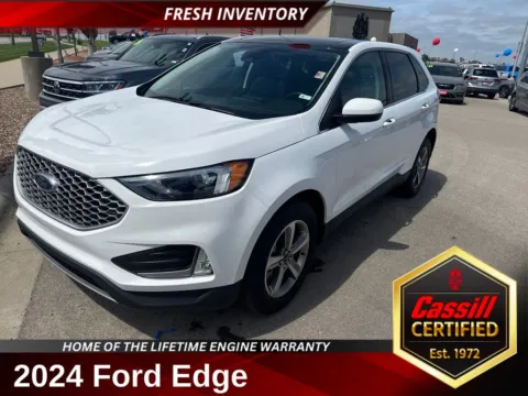 White 2024 Ford Edge SEL for sale in Cedar Rapids, IA