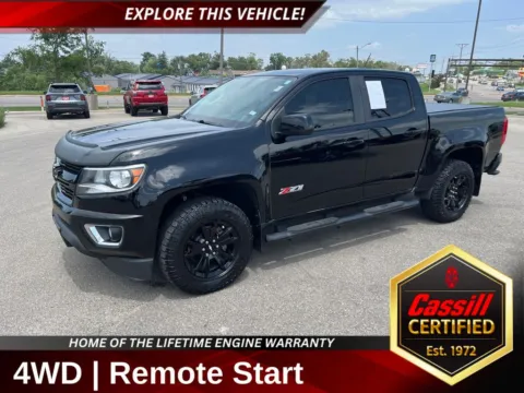 Black 2019 Chevrolet Colorado Z71 for sale in Cedar Rapids, IA