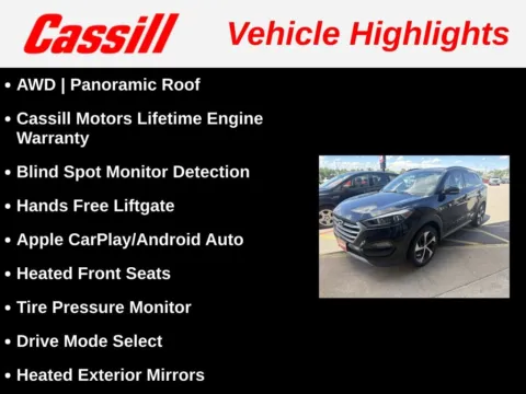 Another view of 2018 Hyundai Tucson Value for sale in Cedar Rapids, IA at Cassill Motors