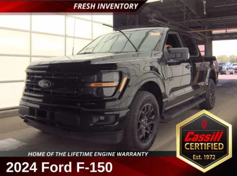 Black 2024 Ford F-150 XLT for sale in Cedar Rapids, IA