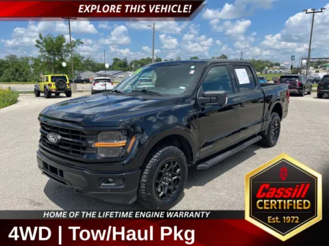Black 2024 Ford F-150 XLT for sale in Cedar Rapids, IA