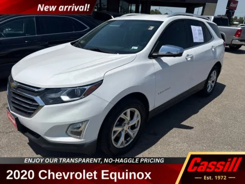 White 2020 Chevrolet Equinox Premier for sale in Cedar Rapids, IA