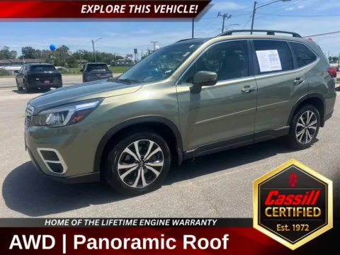 Green 2019 Subaru Forester Limited for sale in Cedar Rapids, IA