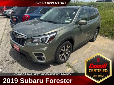 Green 2019 Subaru Forester Limited for sale in Cedar Rapids, IA