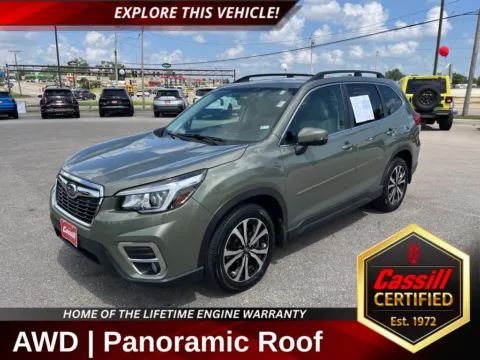 Green 2019 Subaru Forester Limited for sale in Cedar Rapids, IA