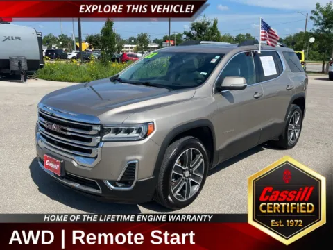 Brown 2022 GMC Acadia SLT for sale in Cedar Rapids, IA