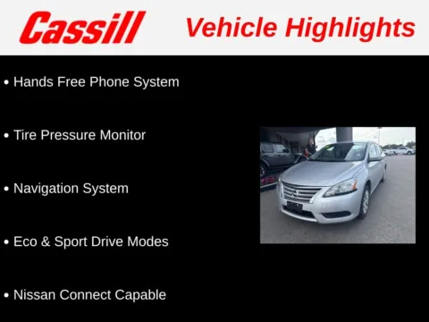 Another view of 2014 Nissan Sentra SV for sale in Cedar Rapids, IA at Cassill Motors