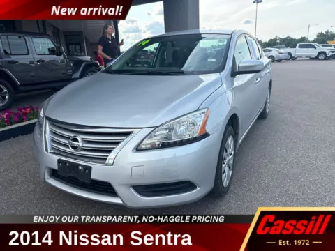 Silver 2014 Nissan Sentra SV for sale in Cedar Rapids, IA