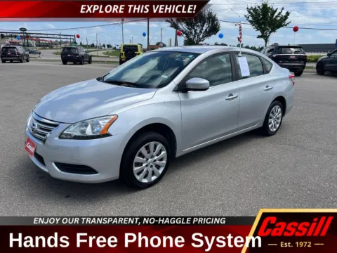 Silver 2014 Nissan Sentra SV for sale in Cedar Rapids, IA