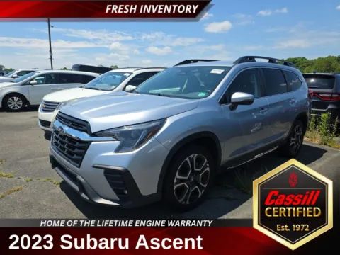 Silver 2023 Subaru Ascent Limited for sale in Cedar Rapids, IA
