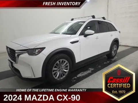 White 2024 Mazda CX-90 3.3 Turbo Select for sale in Cedar Rapids, IA