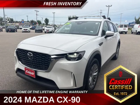 White 2024 Mazda CX-90 3.3 Turbo Select for sale in Cedar Rapids, IA