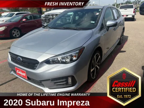 Silver 2020 Subaru Impreza Sport for sale in Cedar Rapids, IA