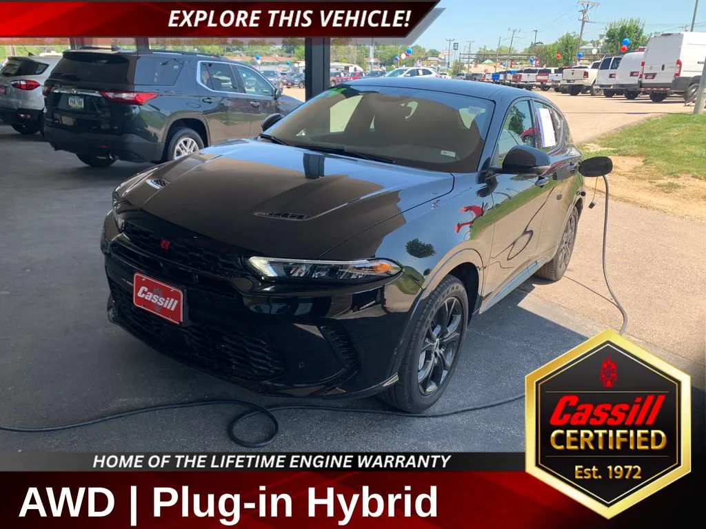 Black 2024 Dodge Hornet R/T for sale in Cedar Rapids, IA