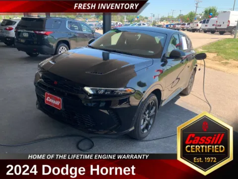 Black 2024 Dodge Hornet R/T for sale in Cedar Rapids, IA