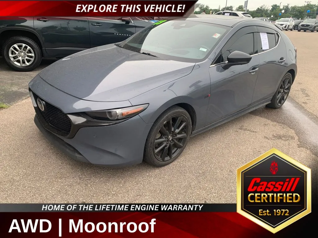 Gray 2023 Mazda Mazda3 2.5 Turbo Premium Plus Package for sale in Cedar Rapids, IA
