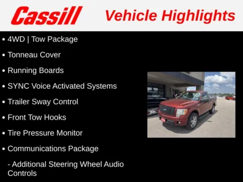 Another view of 2014 Ford F-150 STX for sale in Cedar Rapids, IA at Cassill Motors