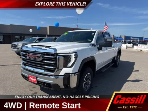 White 2024 GMC Sierra 2500HD SLT for sale in Cedar Rapids, IA