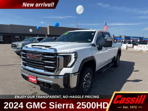 White 2024 GMC Sierra 2500HD SLT for sale in Cedar Rapids, IA
