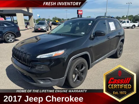 Black 2017 Jeep Cherokee Sport for sale in Cedar Rapids, IA