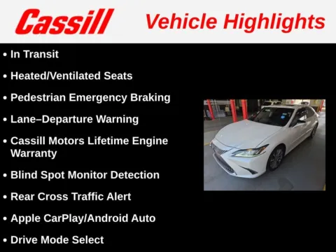 Another view of 2020 Lexus ES 350 for sale in Cedar Rapids, IA at Cassill Motors