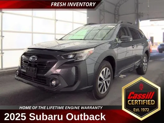Gray 2025 Subaru Outback Premium for sale in Cedar Rapids, IA
