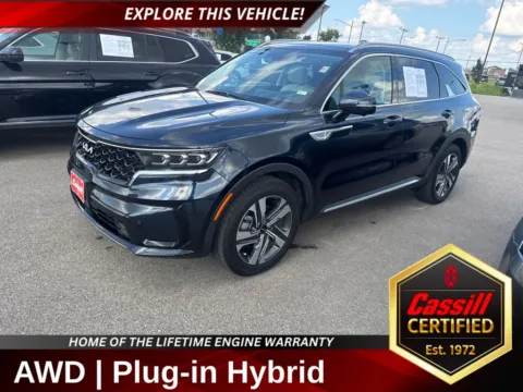 Blue 2023 Kia Sorento Plug-In Hybrid SX Prestige for sale in Cedar Rapids, IA