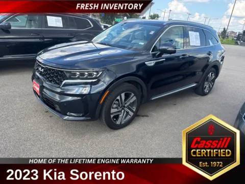 Blue 2023 Kia Sorento Plug-In Hybrid SX Prestige for sale in Cedar Rapids, IA